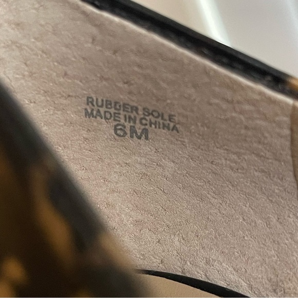 Ann Taylor Mila Tortoiseshell Print Pumps Size 6 - Picture 8 of 16